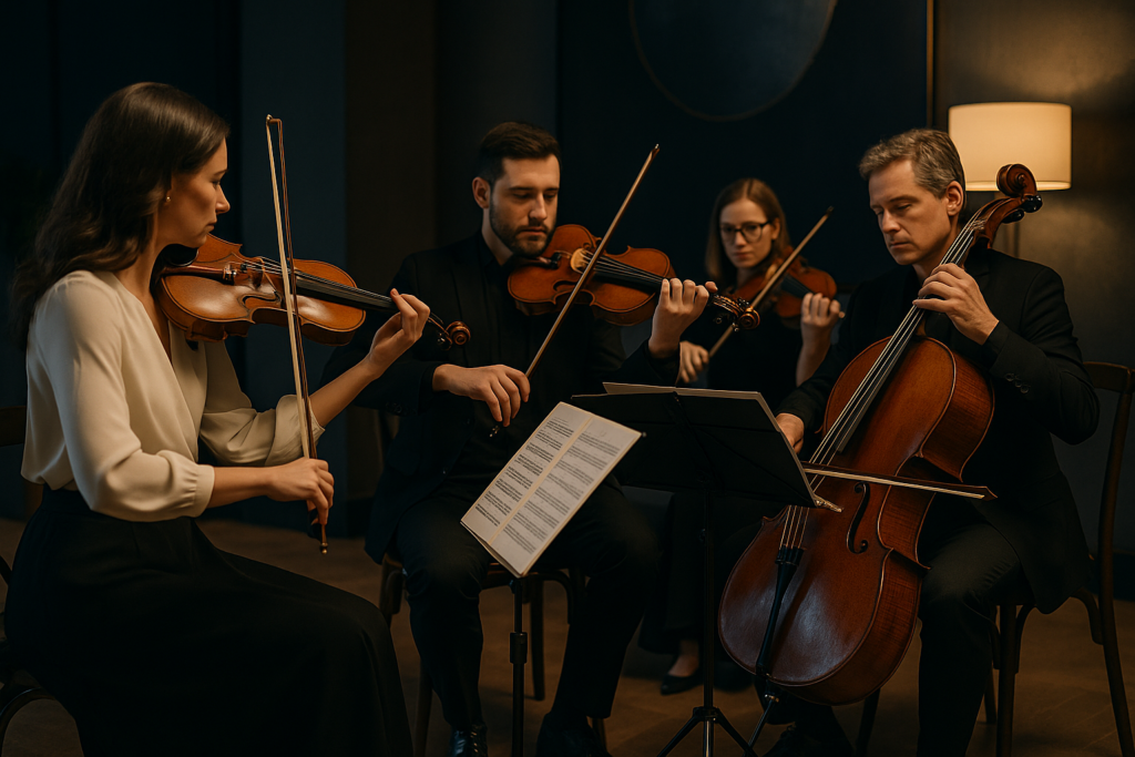 ensaio musical para evento