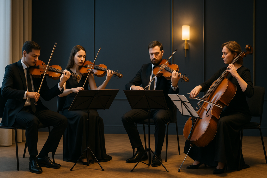 eventos corporativos sofisticados musica